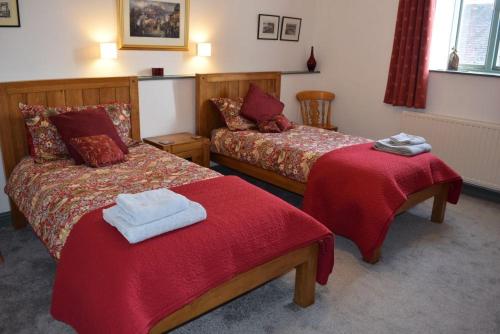 Katil atau katil-katil dalam bilik di Chapel Bank House Coniston