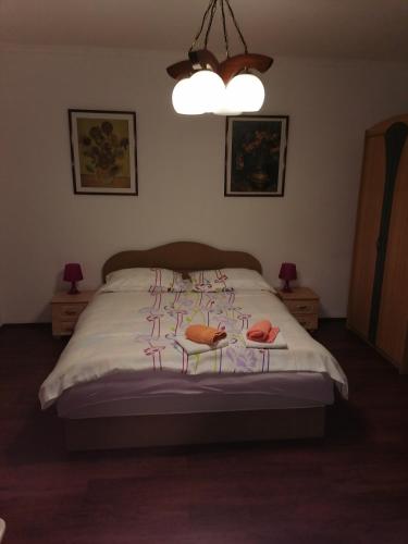 Postel nebo postele na pokoji v ubytování Apartman Anika