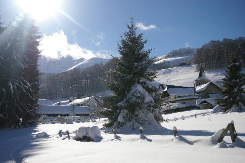 Hôtel les Deux Cols semasa musim sejuk