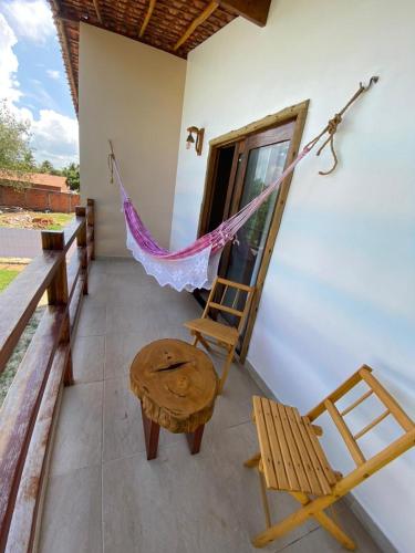 Un balcón o terraza en Pousada Baluarte