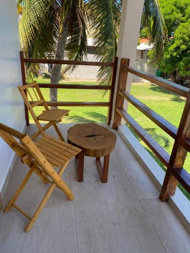 Un balcón o terraza en Pousada Baluarte