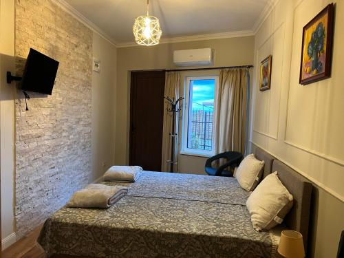 Postel nebo postele na pokoji v ubytování Elegant and cozy room ARAKS