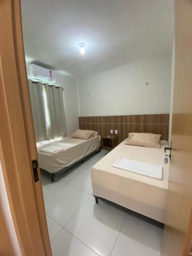 Ένα μπάνιο στο Apartamento nos Lençóis Confort