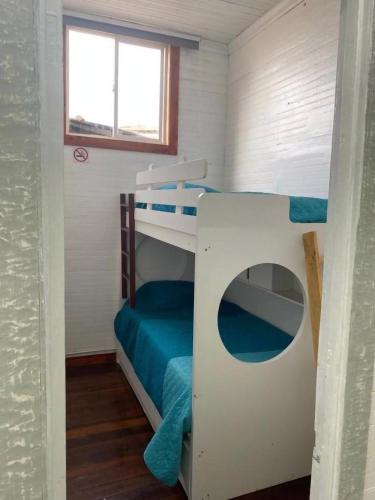 Postel nebo postele na pokoji v ubytování Hostal el Idilio