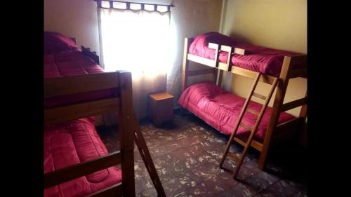 Una cama o camas cuchetas en una habitación  de Chacra Lo de Chicharra