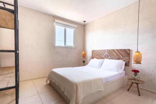 Cama o camas de una habitación en Soy Local Santa Marta