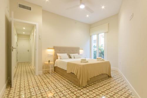 Posteľ alebo postele v izbe v ubytovaní Apartamento Anita's Place Cordoba