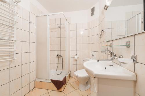 Kúpeľňa v ubytovaní Domek Koliba