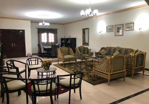 Ruang duduk di Bonne Vie Hotel