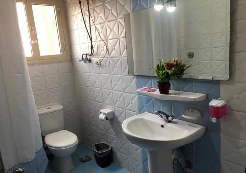 Koupelna v ubytování Bonne Vie Hotel