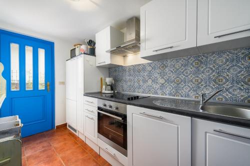 Η κουζίνα ή μικρή κουζίνα στο Casa Biguli