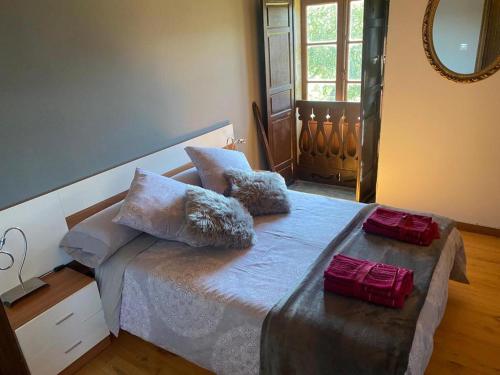 Postel nebo postele na pokoji v ubytování Casa Ezequiel
