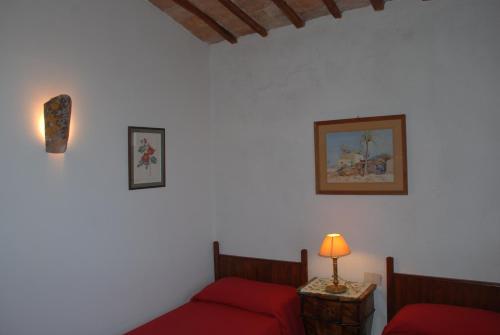 Cama o camas de una habitación en Podere Conte Ràcani