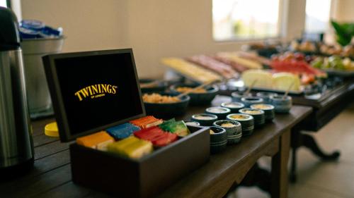 Eten bij of ergens in de buurt van het pension

