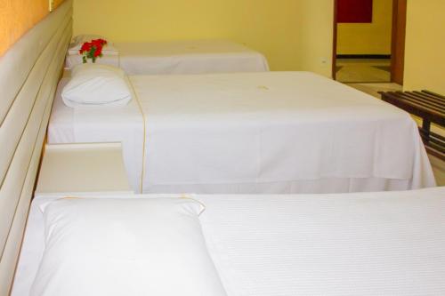 Katil atau katil-katil dalam bilik di Hotel Meri Conselheiro Lafaiete