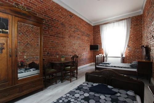 Postel nebo postele na pokoji v ubytování Vanilla Hostel Wrocław