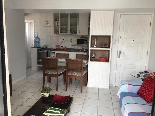 Köök või kööginurk majutusasutuses Apartamento Oceano Atlantico