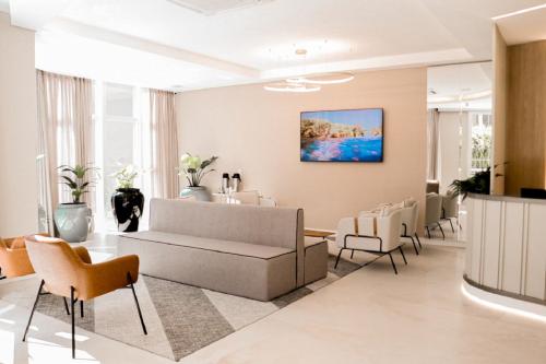 Televisyen dan/atau pusat hiburan di Estação Termas Hotel