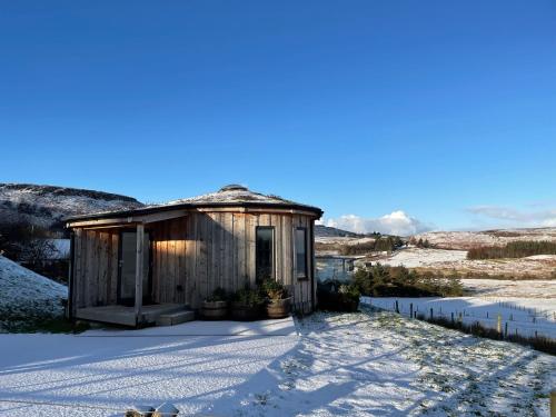 冬のIsle of Skye Rotundaの様子