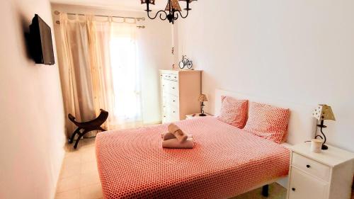 Posteľ alebo postele v izbe v ubytovaní CM 2 bd appartment near the sea