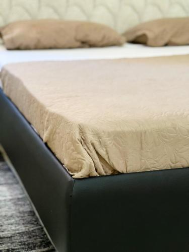 a close up of a mattress on a bed frame at Hôtel Provençal in Dakar