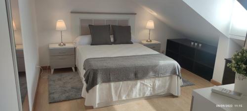 Cama o camas de una habitación en Trípolis Toledo