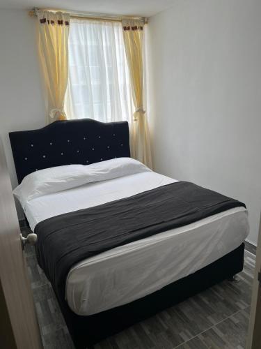 Postel nebo postele na pokoji v ubytování Apartamento villeta