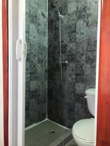Koupelna v ubytování Hostal el Idilio