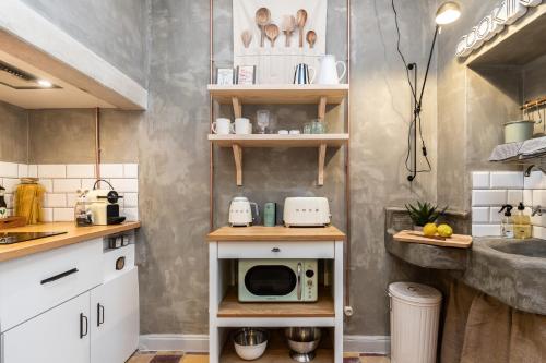 Dapur atau dapur kecil di @ rita'splace