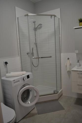 Vannituba majutusasutuses Apartament w centrum miasta