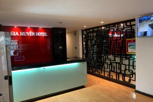 El vestíbulo o zona de recepción de Gia Huyen Hotel
