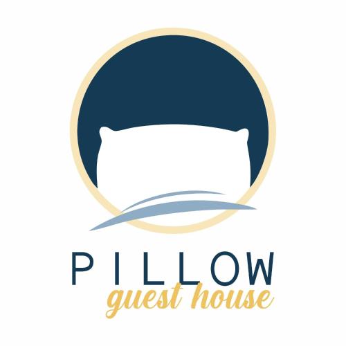 a logo for a guest house with a pillow at Pillow Guest House in Balikpapan