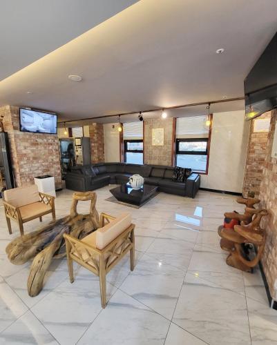 Posezení v ubytování Hotel Gongjicheon