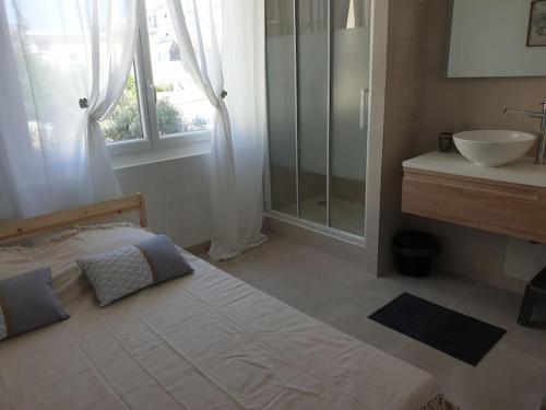 Studio neuf atypique centre ville Palavas vue mer