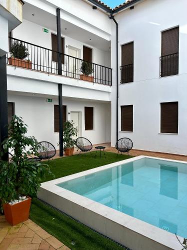 Coqueto apartamento céntrico con piscina