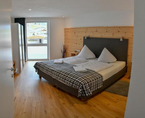 Postel nebo postele na pokoji v ubytování Veranda Appartement Wohlfühl