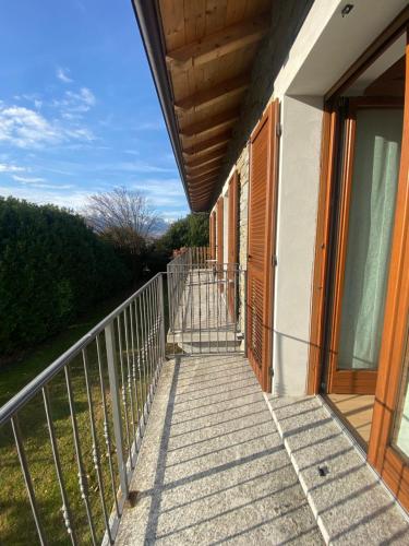 Cascina Borgofranconeにあるバルコニーまたはテラス
