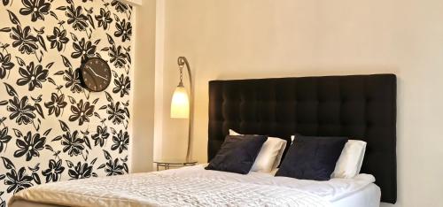 Katil atau katil-katil dalam bilik di Lovely apartment with sea view