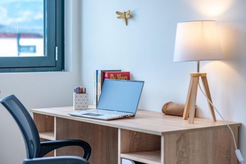 Standing Europole, garage privé, calme, netflix