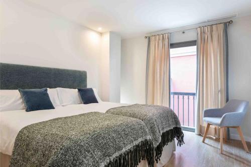 Postel nebo postele na pokoji v ubytování Apartamento LP RENTAL HOME MAGDALENA