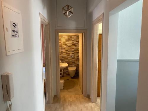 Koupelna v ubytování KALLIÁNI HOUSE vila kiki