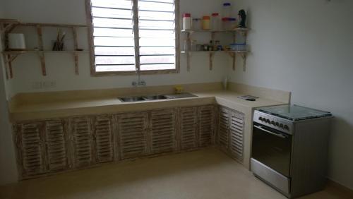Η κουζίνα ή μικρή κουζίνα στο Swordfish Villas