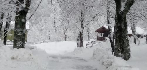 Villaggio Anemone Chalet Fragolina en invierno
