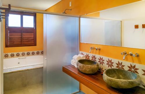 Ванная комната в Zorah Beach Hotel