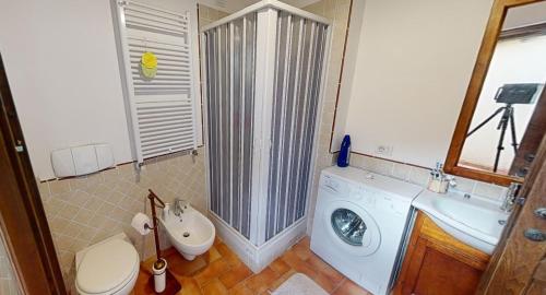 Vonios kambarys apgyvendinimo įstaigoje Villa tartufo