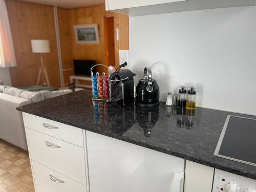 Una cocina o zona de cocina en Blässchopfhüsli