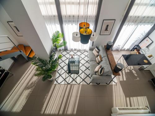 Χώρος καθιστικού στο MD Loft Valterna