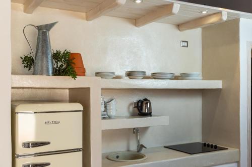 Dapur atau dapur kecil di Dimore Santa Justa
