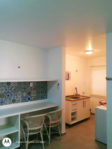Dapur atau dapur kecil di Hotel Vila Germânica