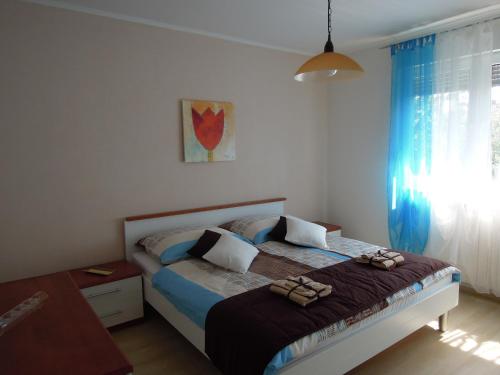 Posteľ alebo postele v izbe v ubytovaní Holiday Home Villa Ivan